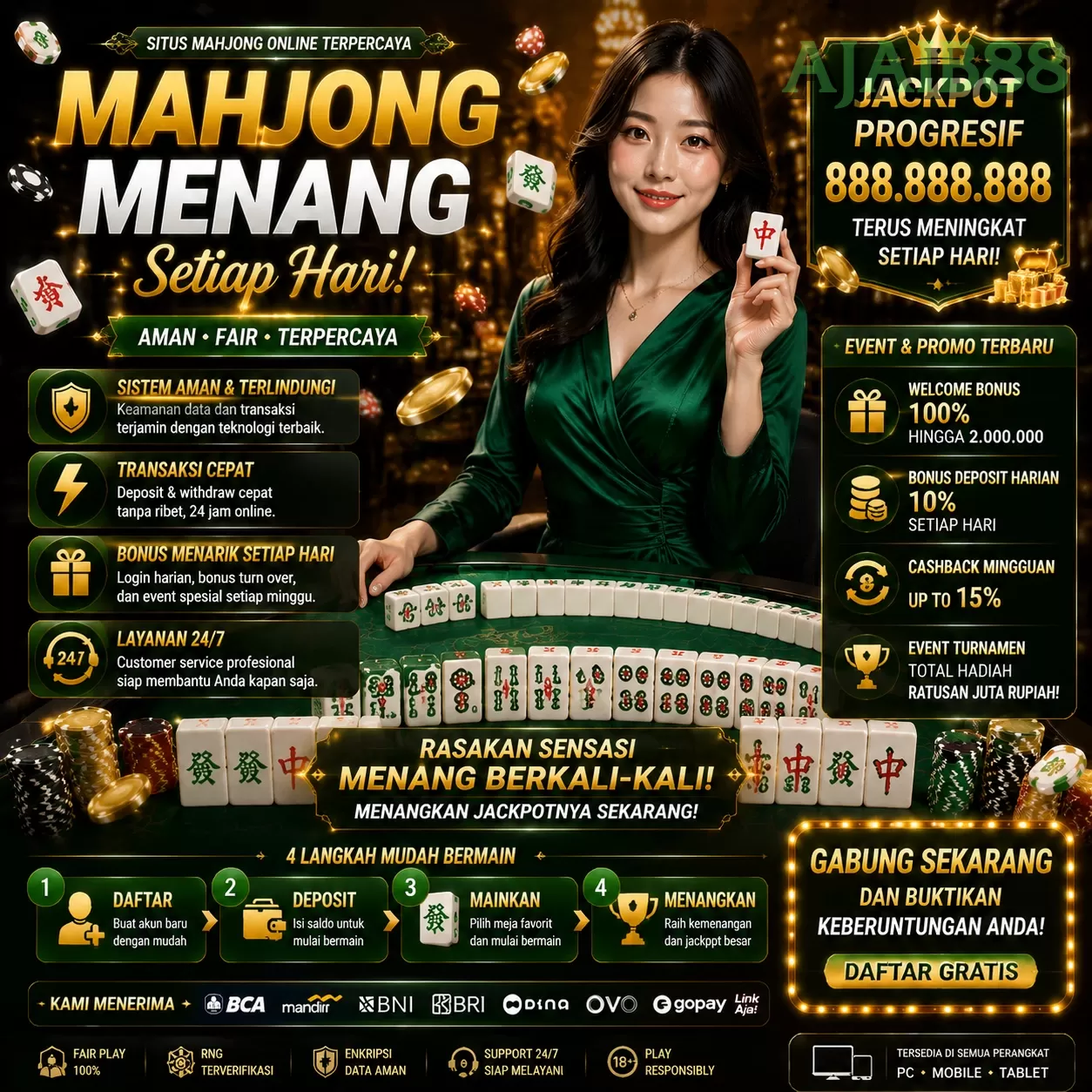 Inovasi Teknologi di ajaib88 untuk Pengalaman Bermain - 2